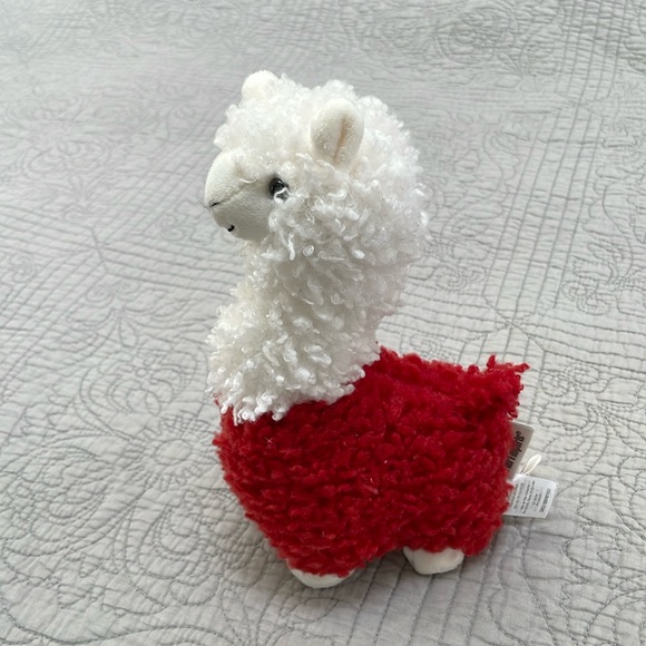 Pier 1 Imports Petite Stuffed Llama Plush - Picture 1 of 9